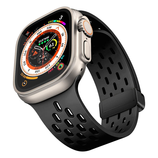 Nimbus9 FlexFit Sport Band for Apple Watch 44/45/46/49mm - Black
