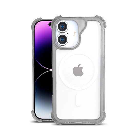 CLICK Clear Rugged MagSafe Series iPhone 16 Plus Case - Clear