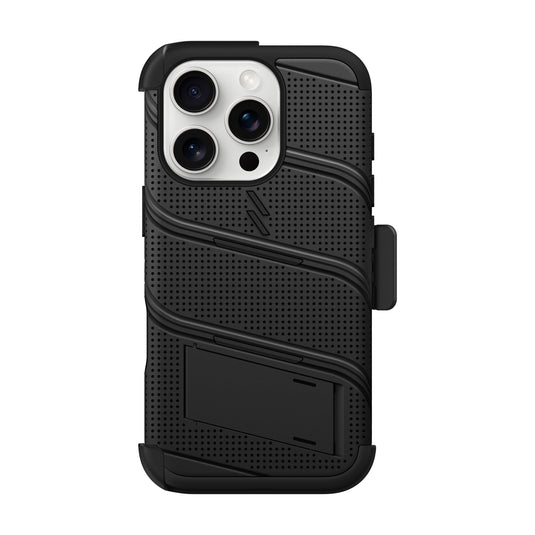 ZIZO BOLT Bundle iPhone 16 Pro Case - Black