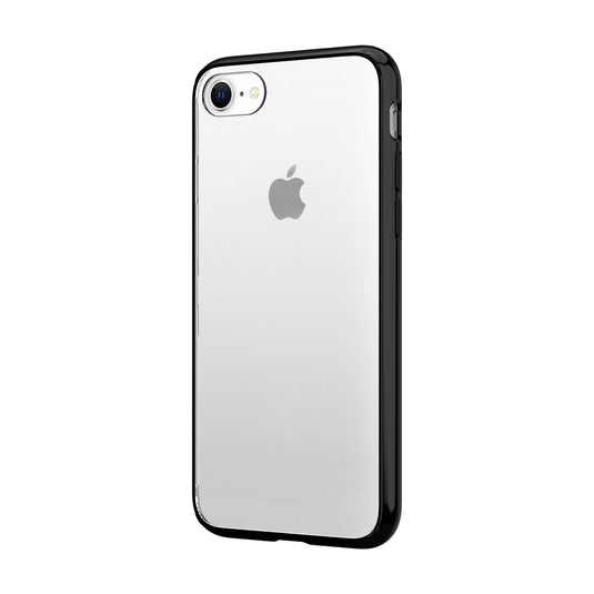 ZIZO REFINE Series Case for iPhone SE (3rd and 2nd gen)/8/7 - Black & Clear