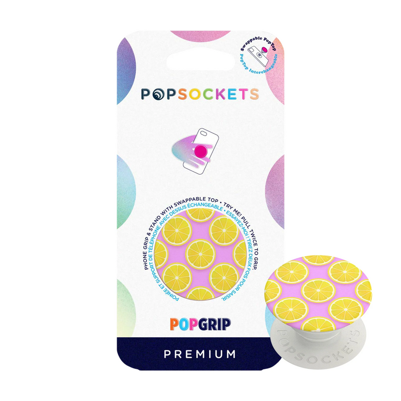 Load image into Gallery viewer, PopSockets Phone and Tablet Swappable PopGrip - Pink Lemonade Slices
