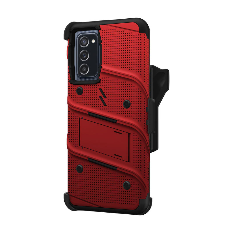 Load image into Gallery viewer, ZIZO BOLT Bundle Galaxy A03s Case - Red
