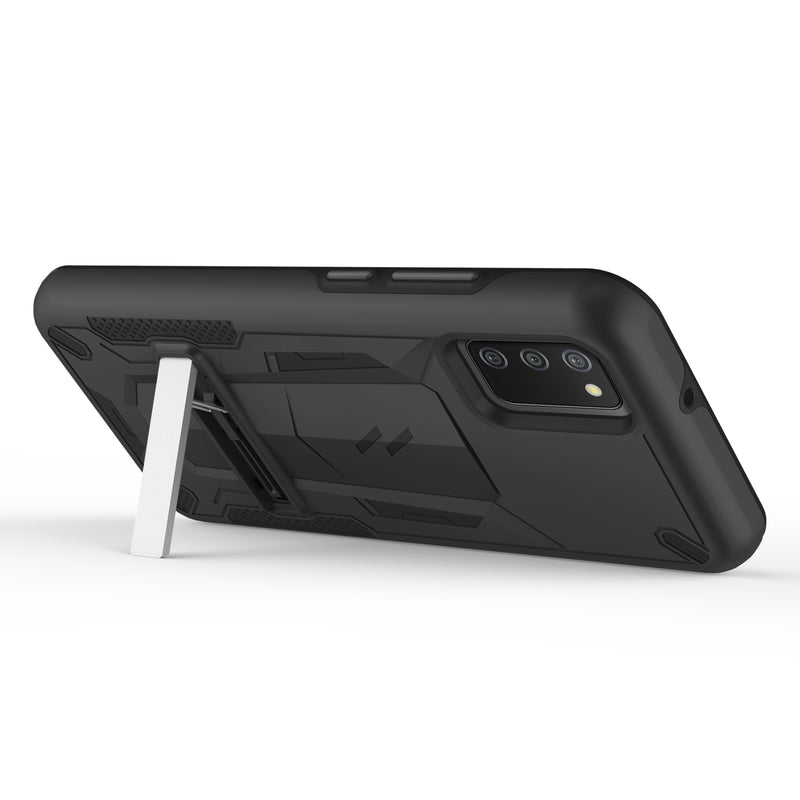 Load image into Gallery viewer, ZIZO TRANSFORM Series Galaxy A02s Case - Black
