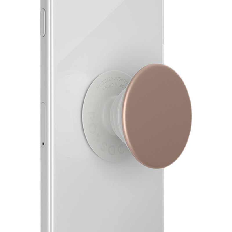 Load image into Gallery viewer, PopSockets Phone and Tablet Swappable PopGrip - Aluminum Rose Gold
