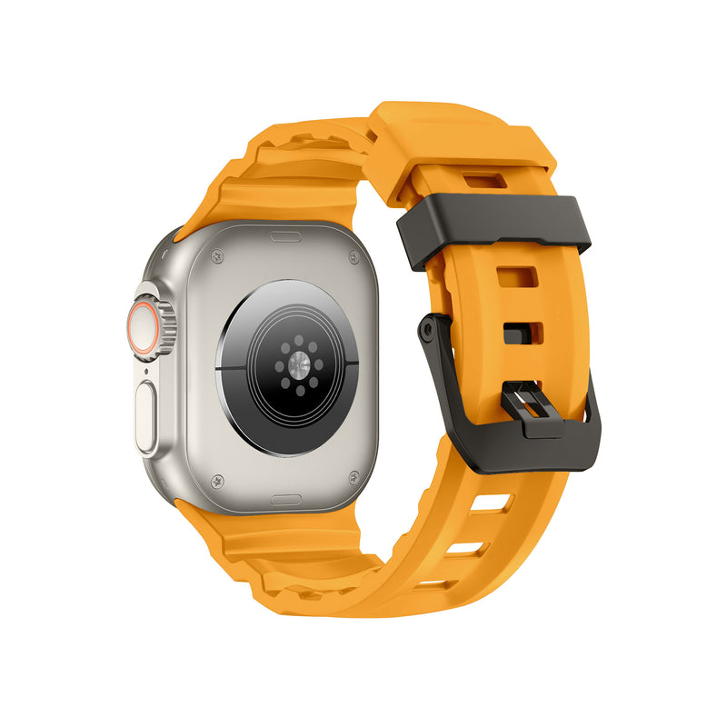 Load image into Gallery viewer, Nimbus9 RidgeFit Rugged Sport Band for Apple Watch 44/45/46/49mm - Yellow
