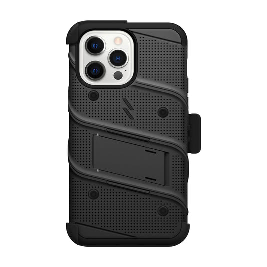 ZIZO BOLT Bundle iPhone 15 Pro Max Case - Black