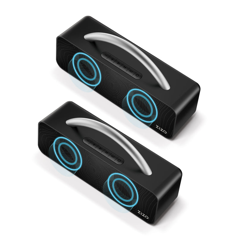 Load image into Gallery viewer, ZIZO ROAR Z2 Portable Wireless Speaker - Topography
