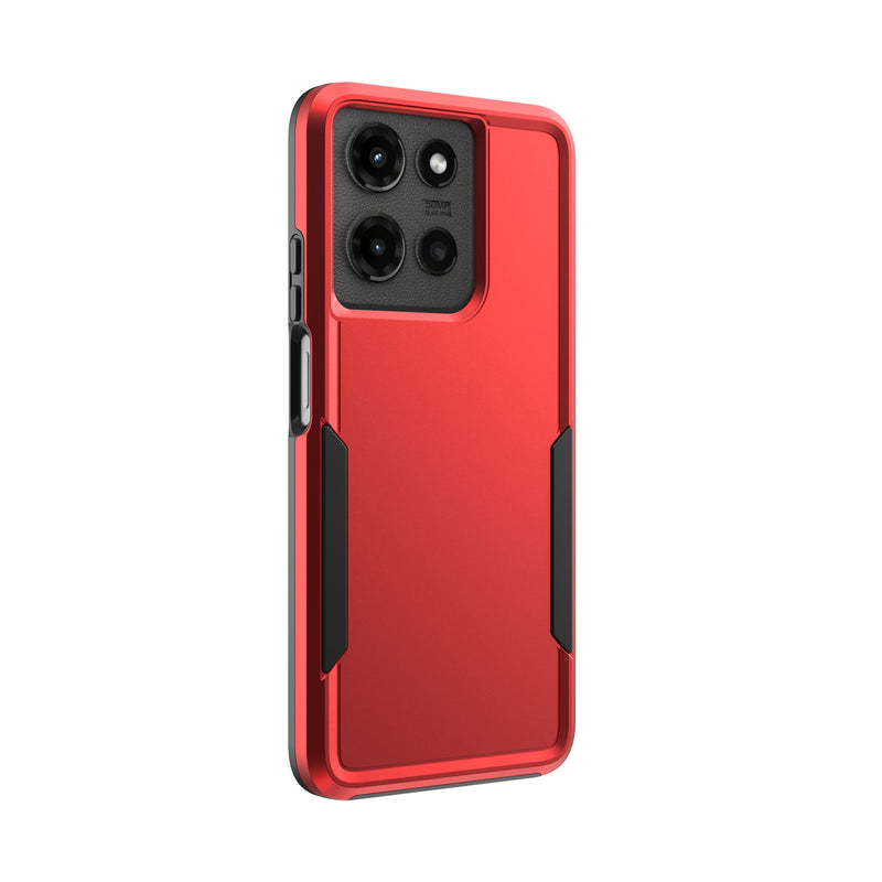 Load image into Gallery viewer, CLICK Impact Series moto g play 2026 / g 5G 2025 Case - Red &amp; Black
