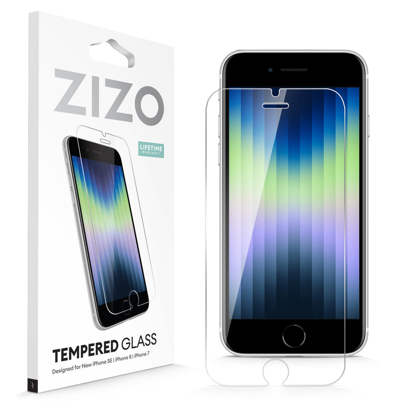 Load image into Gallery viewer, ZIZO Tempered Screen Protector iPhone SE (3rd and 2nd gen)/8/7
