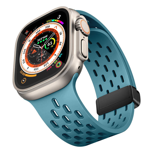 Nimbus9 FlexFit Sport Band for Apple Watch 44/45/46/49mm - Storm Blue