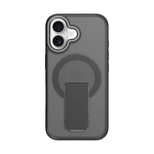 CLICK Latch Series iPhone 16 Case - Black