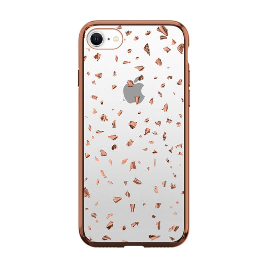 ZIZO REFINE Series Case for iPhone SE (3rd and 2nd gen)/8/7 - Rose Gold Exposure