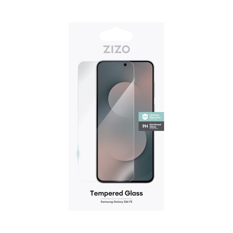 Load image into Gallery viewer, ZIZO Lightning Shield Galaxy S26 FE Tempered Glass Screen Protector - Clear
