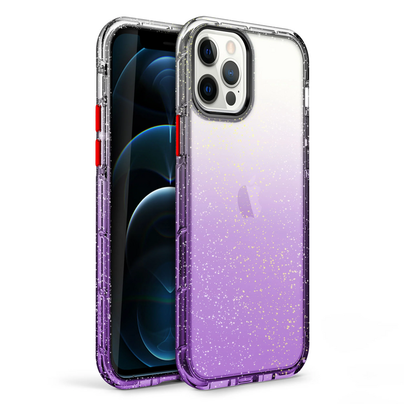 Load image into Gallery viewer, ZIZO SURGE Series iPhone 12 Pro Max Case - Purple Glitter
