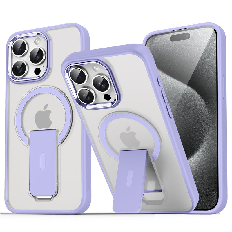 Load image into Gallery viewer, CLICK Latch Series iPhone 16 Pro Case - Clear Purple
