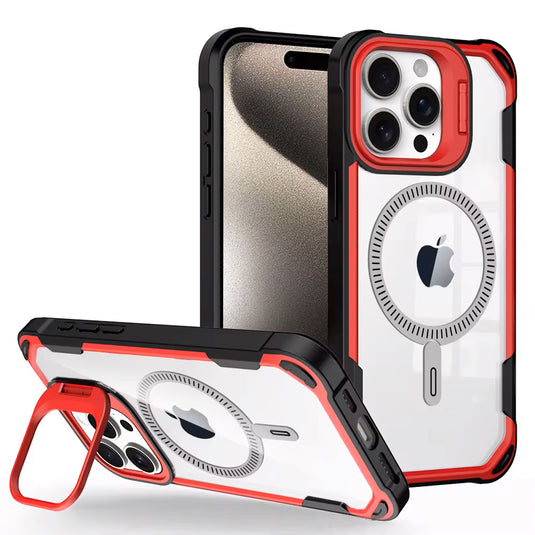 CLICK Fusion MagSafe Series iPhone 16 Pro Case - Red