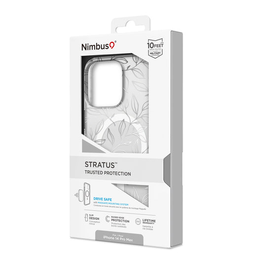 Nimbus9 Stratus Magsafe iPhone 14 Pro Max Case - Leaves