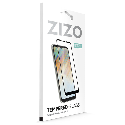 ZIZO TEMPERED GLASS Screen Protector for moto g play (2023) - Black