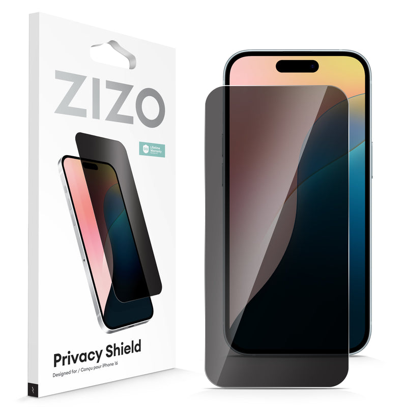 Load image into Gallery viewer, ZIZO PRIVACY Tempered Glass Screen Protector for iPhone 16 - Privacy
