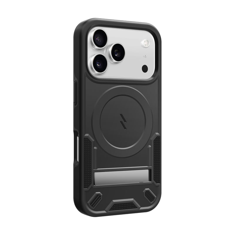 Load image into Gallery viewer, ZIZO Transform Series iPhone 18 Pro Kickstand MagSafe Case - Black

