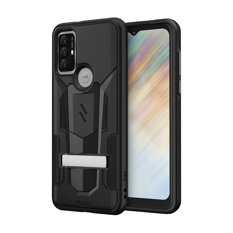 Load image into Gallery viewer, ZIZO TRANSFORM Series moto g play (2023) Case - Black
