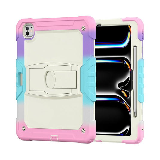 CLICK Vivid Series Case for iPad 10.9in (10th generation) - Pink Rainbow