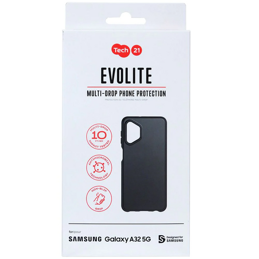 Tech21 Evo Lite Galaxy A32 5G Case - Black