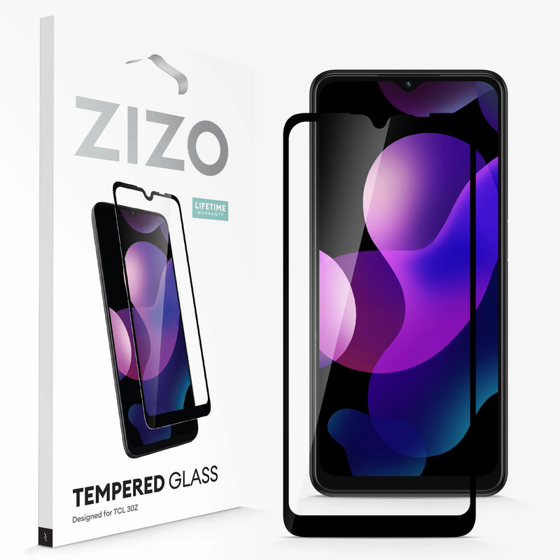 Load image into Gallery viewer, ZIZO TEMPERED GLASS Screen Protector for TCL 30 Z - Black
