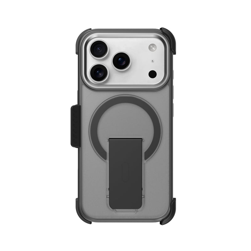Load image into Gallery viewer, CLICK Latch Holster Series iPhone 18 Pro Case - Black
