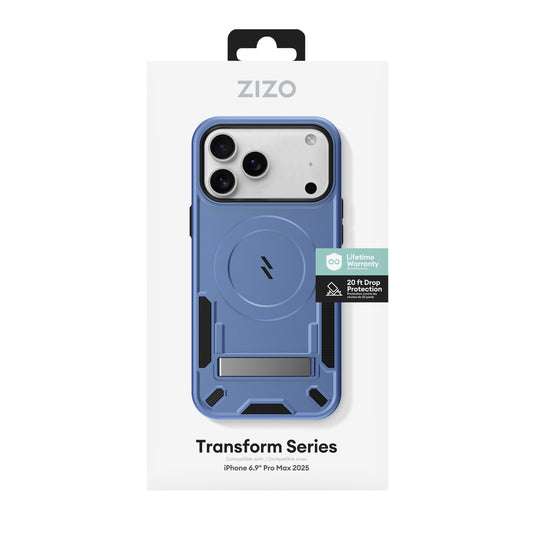 ZIZO TRANSFORM Series iPhone 17 Pro Max MagSafe Case - Blue