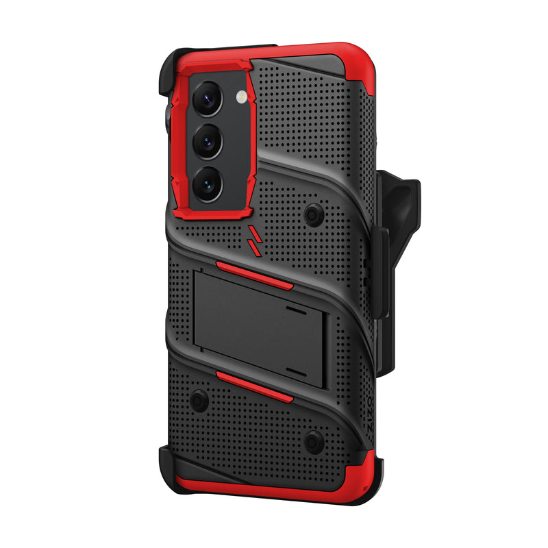 Load image into Gallery viewer, ZIZO BOLT Bundle Galaxy S23 Case - Red
