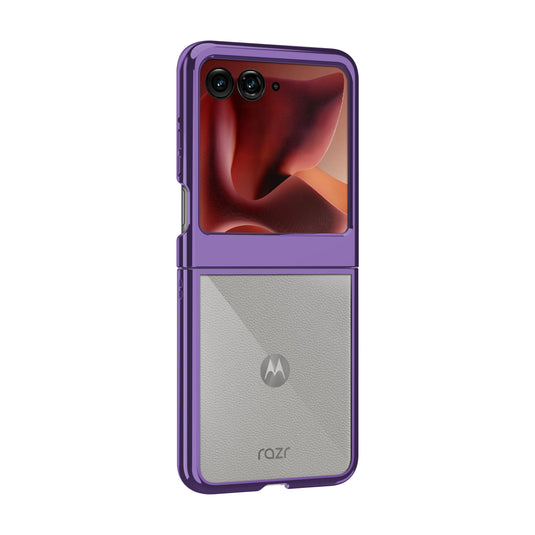 ZIZO REFINE Series moto razr (2025) Case - Purple