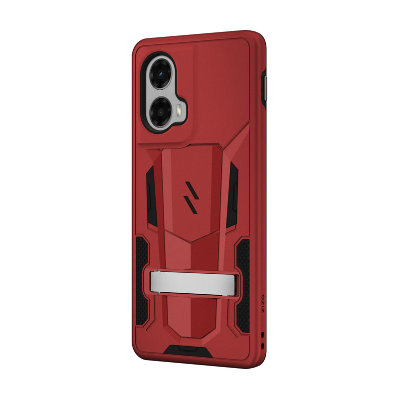 Load image into Gallery viewer, ZIZO TRANSFORM Series moto edge 5G (2024) Case - Red
