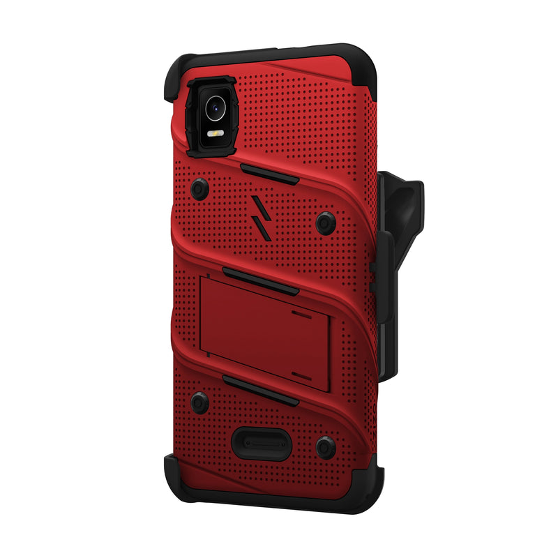 Load image into Gallery viewer, ZIZO BOLT Bundle Cricket Debut Smart Case - Red
