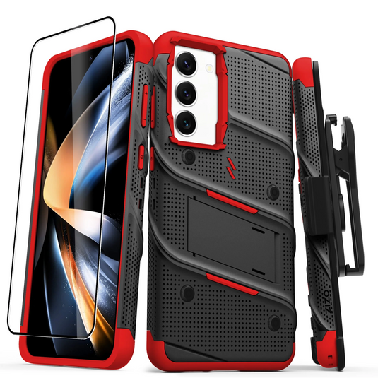 ZIZO BOLT Bundle Galaxy S23 Plus Case - Red
