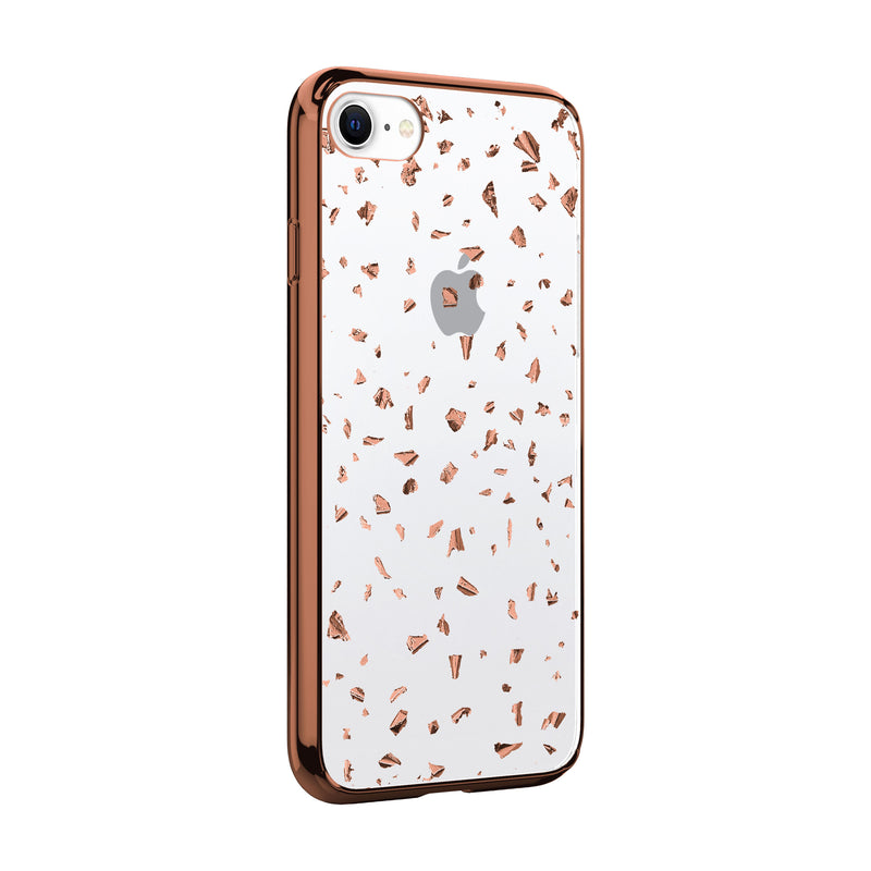 Load image into Gallery viewer, ZIZO REFINE Series Case for iPhone SE (3rd and 2nd gen)/8/7 - Rose Gold Exposure
