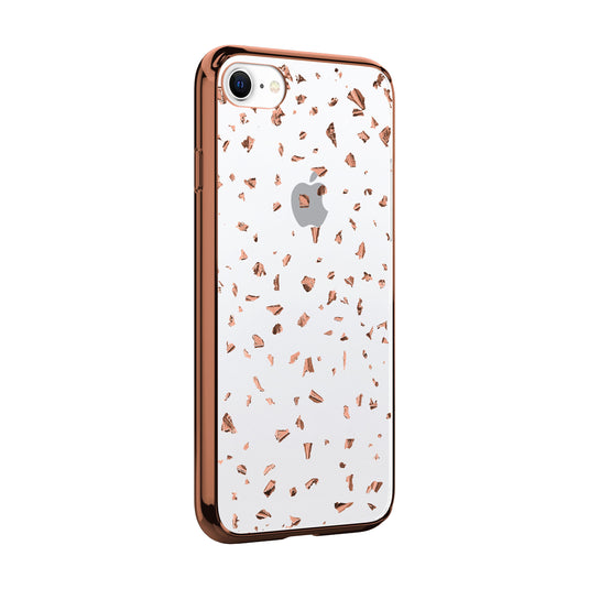 ZIZO REFINE Series Case for iPhone SE (3rd and 2nd gen)/8/7 - Rose Gold Exposure