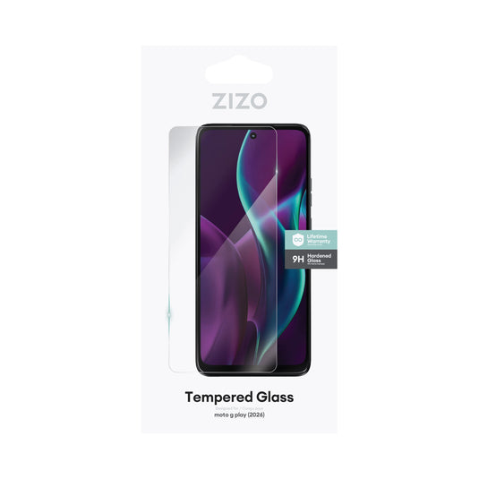 ZIZO TEMPERED GLASS Screen Protector for moto g play 2026 / g 5G 2026 / g 5G 2025 - Clear