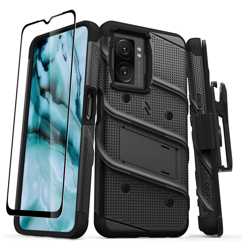 Load image into Gallery viewer, ZIZO BOLT Bundle OnePlus Nord N300 5G Case - Black
