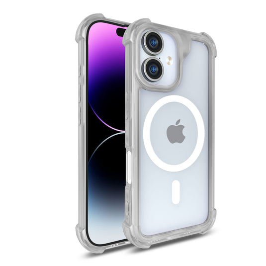 CLICK Clear Rugged MagSafe Series iPhone 16 Plus Case - Clear