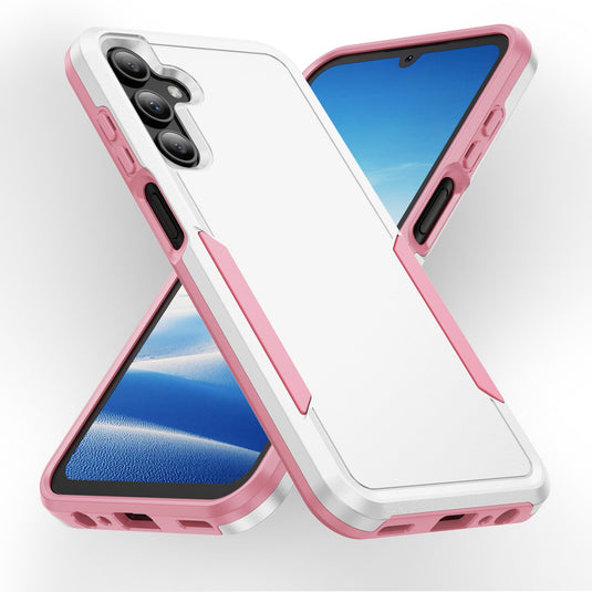 CLICK Impact Series Galaxy A16 Case - White & Pink