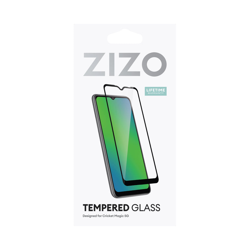 Load image into Gallery viewer, ZIZO TEMPERED GLASS Screen Protector for Cricket Magic 5G - Black
