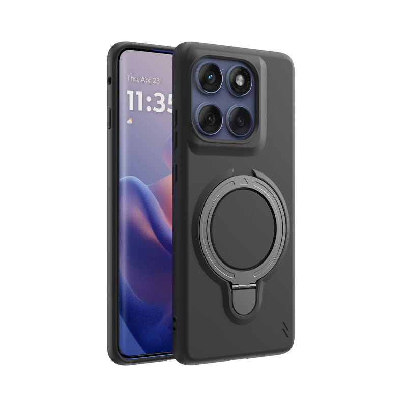 Load image into Gallery viewer, ZIZO REVOLVE Series moto edge (2025) Case - Magnetic Black
