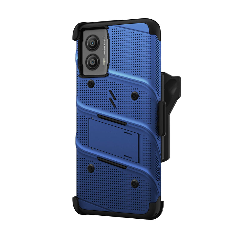 Load image into Gallery viewer, ZIZO BOLT Bundle moto g power 5G (2024) Case - Blue
