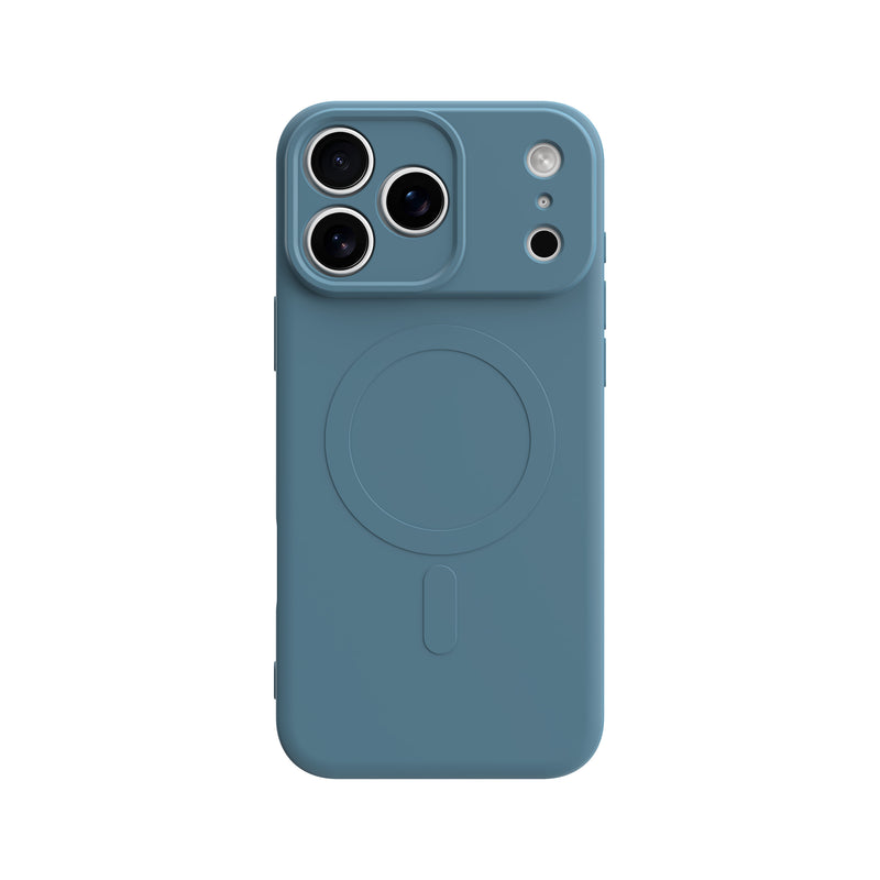Load image into Gallery viewer, CLICK Slim Silicone MagSafe Series iPhone 18 Pro Max Case - Blue
