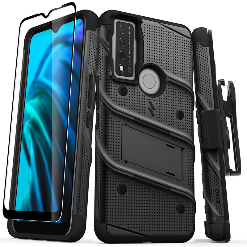 Load image into Gallery viewer, ZIZO BOLT Bundle TCL 30 XE 5G Case - Black
