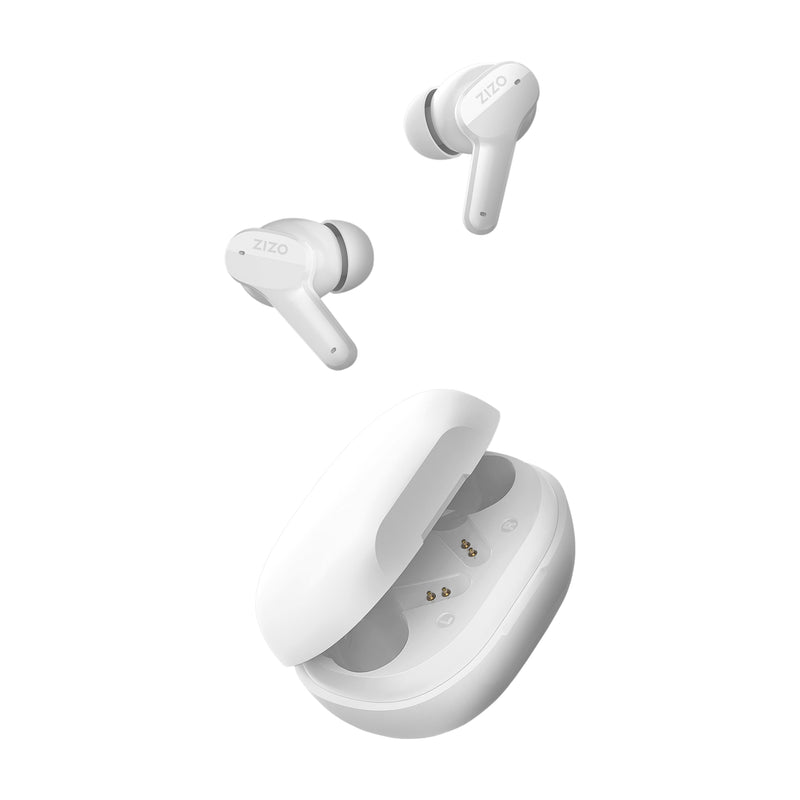 Load image into Gallery viewer, ZIZO Encore True Wireless Earbuds w/ Active Noise Cancellation - White
