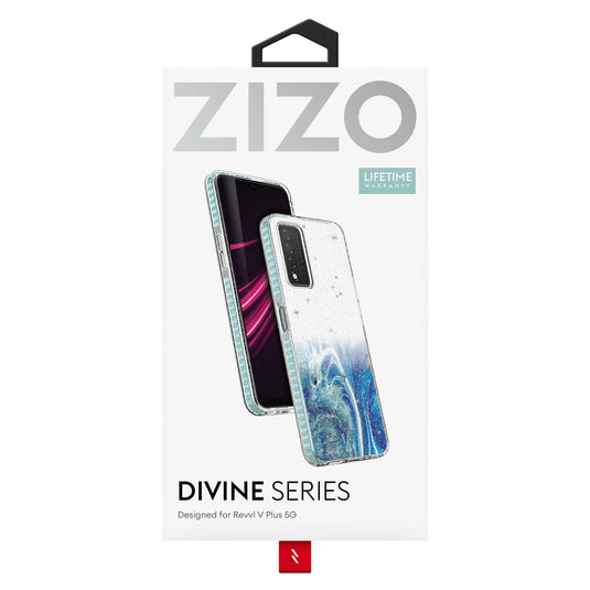 ZIZO DIVINE Series REVVL V Plus 5G Case - Arctic