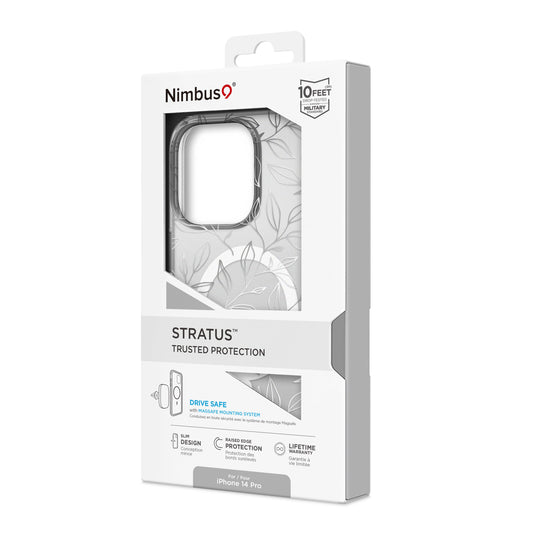 Nimbus9 Stratus Magsafe iPhone 14 Pro Case - Leaves