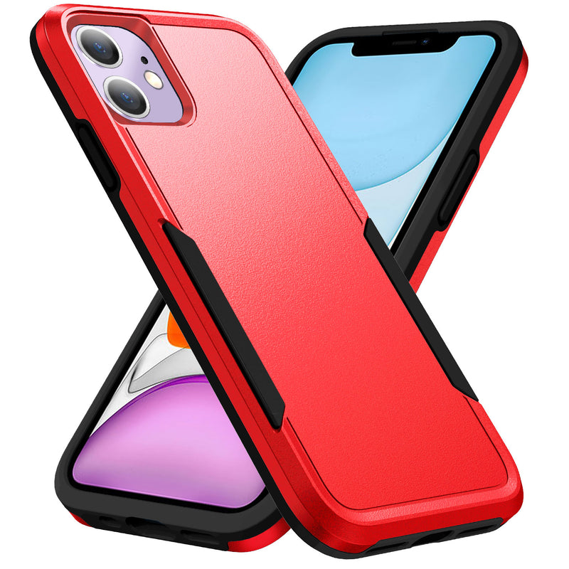 Load image into Gallery viewer, CLICK Impact Series iPhone 11 Case - Red Black
